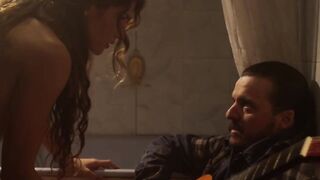 Die schöne Elena Mirela zeigt uns ihren Körper, Szene in Blood Trap