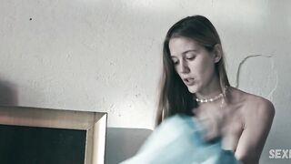 Mariya Borovicheva göğüsleri, Nevod (The Net) 2017 sahnesi