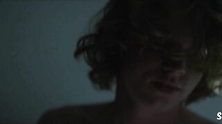 Элеонора Пиента сексуальная, сцена в Асфиксия (2016)