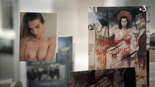 Грудь Адель Симфал, сцена в Les Mysteres de la basilique (2018)