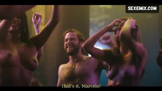 Isabela Tortato, Carolina Rossi, lha Pinna топлес, Сцена в Hard 2020