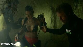 Carla Ortiz sexy, Cena em CXibalba / Maldição dos Maias