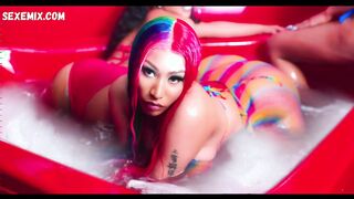 Nicki Minaj sexy, scène dans Trollz (2020)