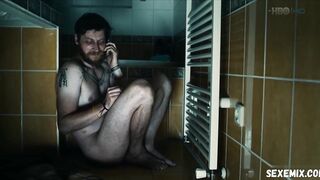 Anna Randarova topless, scene in Usmevy smutnych muzu (2018)