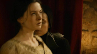 Nude video with Louise Pasteau nude , scene from La commanderie s01e01 (2010)