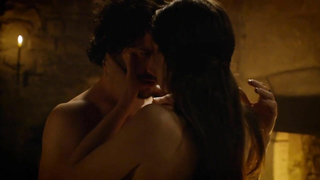 Nude video with Louise Pasteau nude , scene from La commanderie s01e01 (2010)