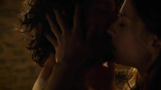 Nude video with Louise Pasteau nude , scene from La commanderie s01e01 (2010)