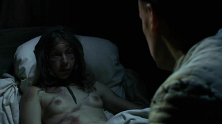 Nude video with Geraldine Martineau nude , scene from La commanderie s01e01 (2010)