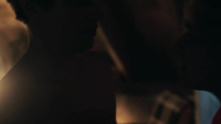 Элизабет Мосс обнаженная, сцена секса из Рассказа служанки s01e05 (2017)