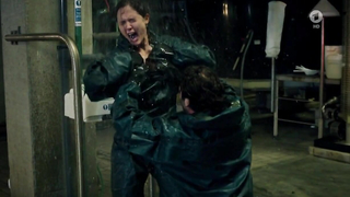 Nude video with Emily Cox nude , scene from Tatort e950 (2015)