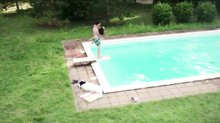 Nude video with Alice Pehlivanyan nude , scene from Im Sommer wohnt er unten (2015)