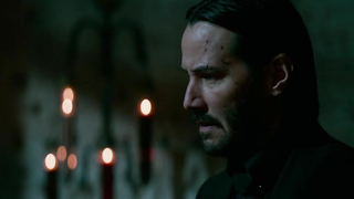 Nude video with Claudia Gerini nude , scene from John Wick Chapter 2 (2017)