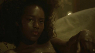 Nude video with Fatou N’Diaye nude , scene from Maison Close s02e08 (2013)