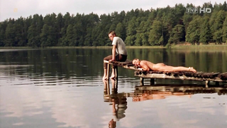 Nude video with Katarzyna Figura nude , scene from Autoportret z Kochanka (1996)