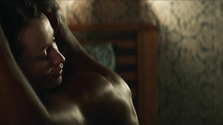 Vivien Endicott Douglas çıplak, Emily Browning çıplak, American Gods'tan seks sahnesi s01e02,04 (2017)