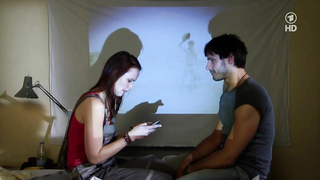 Nude video with Cosima Viola nude , scene from Lindenstrasse e1398 (2012)