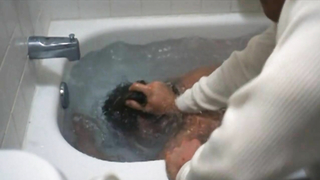 Nude video with Christina Holsinger nude, Andrea Mitchell nude , scene from Murder Set Pieces (2004)