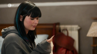 Anna Fischer çıplak, Fluss des Lebens, Geliebte Loire'dan erotik sahne (2017)