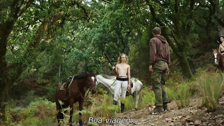 Juliane Elting обнаженная, Flora Bulcao обнаженная, Isabelle Puntel обнаженная, эротическая сцена из O Ornitologo (2016)