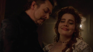 Шелби Лэнг обнаженная, сцена секса из Салем s03e08 (2017)