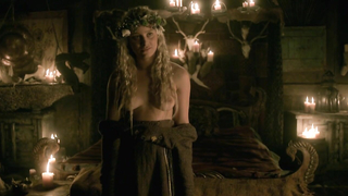 Nude video with Ida Nielsen nude, Josefin Asplund nude , scene from Vikings s04e18 (2017)