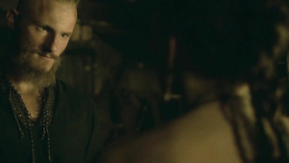 Nude video with Ida Nielsen nude, Josefin Asplund nude , scene from Vikings s04e18 (2017)