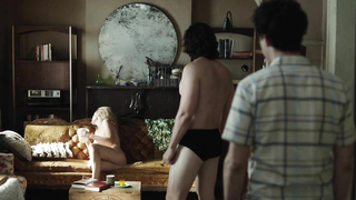 Джемайма Кирк обнаженная, эротическая сцена из сериала «Девочки» s06e01 (2017)