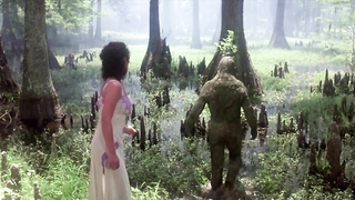 Nude video with Adrienne Barbeau nude , scene from Swamp Thing (1982)