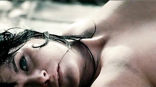 Алисса Мариано обнаженная, Кэт Жермен обнаженная, эротическая сцена из Песен об убийстве в маленьком городке (2010)