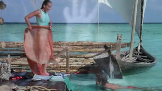 Nude video with Bo Derek nude , scene from Ghosts Cant Do It (1989)