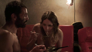 Nude video with Christa Theret nude , scene from La Fille Du Patron (2015)