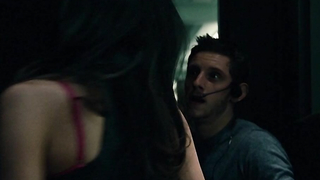 Nude video with Elizabeth Banks sexy, Genesis Rodriguez sexy , scene from Man on a Ledge (2012)