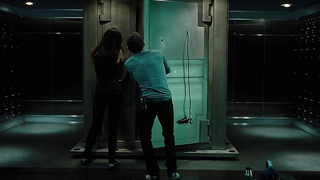 Nude video with Elizabeth Banks sexy, Genesis Rodriguez sexy , scene from Man on a Ledge (2012)