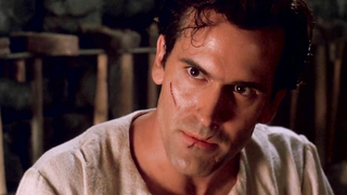 Embeth Davidtz sexy, cena de sexo de Army of Darkness (1992)