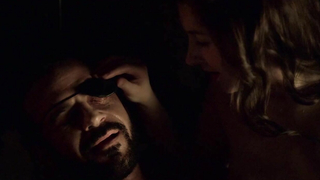 Эмма Гамильтон обнаженная, сцена секса из сериала «Тюдоры» s03e03,06 (2009)