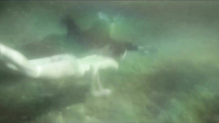 Nude video with Erika Sainte nude , scene from La porte des nuages (2014)