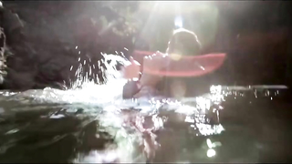 Nude video with Erika Sainte nude , scene from La porte des nuages (2014)