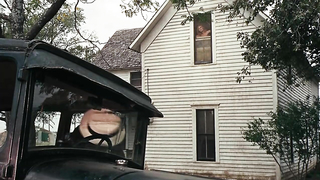 Nude video with Faye Dunaway sexy , scene from Bonnie and Clyde (1967)