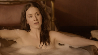 Nude video with Rachel Brosnahan sexy , scene from Dead for A Dollar (2022)