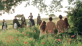 Обнаженные знаменитости - Мишель Пфайффер секси, Анна Фрил секси, Калиста Флокхарт секси - Сон в летнюю ночь (1999)