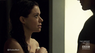 Çıplak ünlüler » Tatiana Maslany seksi - Orphan Black s01e05 (2013)