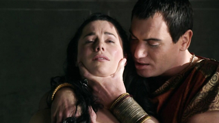 Джессика Грейс Смит обнаженная, Лесли-Энн Брандт обнаженная - постельная сцена из Спартак: Боги арены s01e03 (2011)