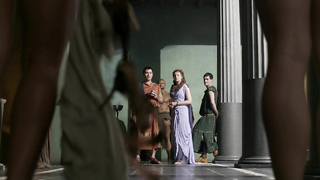 Джессика Грейс Смит обнаженная, Лесли-Энн Брандт обнаженная - постельная сцена из Спартак: Боги арены s01e03 (2011)