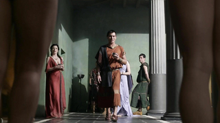 Джессика Грейс Смит обнаженная, Лесли-Энн Брандт обнаженная - постельная сцена из Спартак: Боги арены s01e03 (2011)