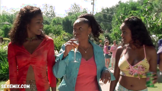 Kim Porter, Gabrielle Union, Susan Dalian, Tamala Jones, Julie Benz sexy, escena en The Brothers (2001)