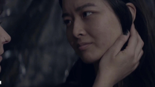 Николь Д'Анджело, Кристина Ло секси, сцена в фильме «Грешница» (2020)