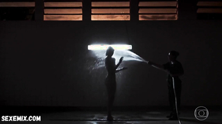 Agatha Moreira üstsüz, A Dona do Pedaco sahnesi s01e152 (2019)