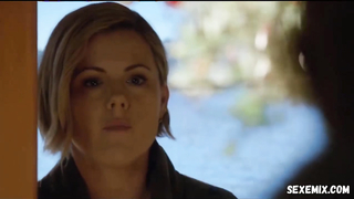 Kathleen Robertson sexy, Szene in Murder in the First s03e02,04 (2016)