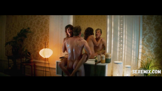 Bo Maerten, Maartje van de Wetering sexy, scène dans Ron Goossens, Low Budget Stuntman (2017)