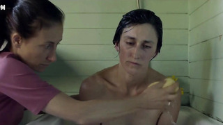 Julieta Figueroa sexy, escena en Vendra la muerte y tendra tus ojos (2019)